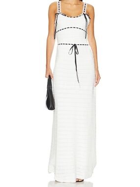 chinese dress ladies Luna Maxi Dress Black